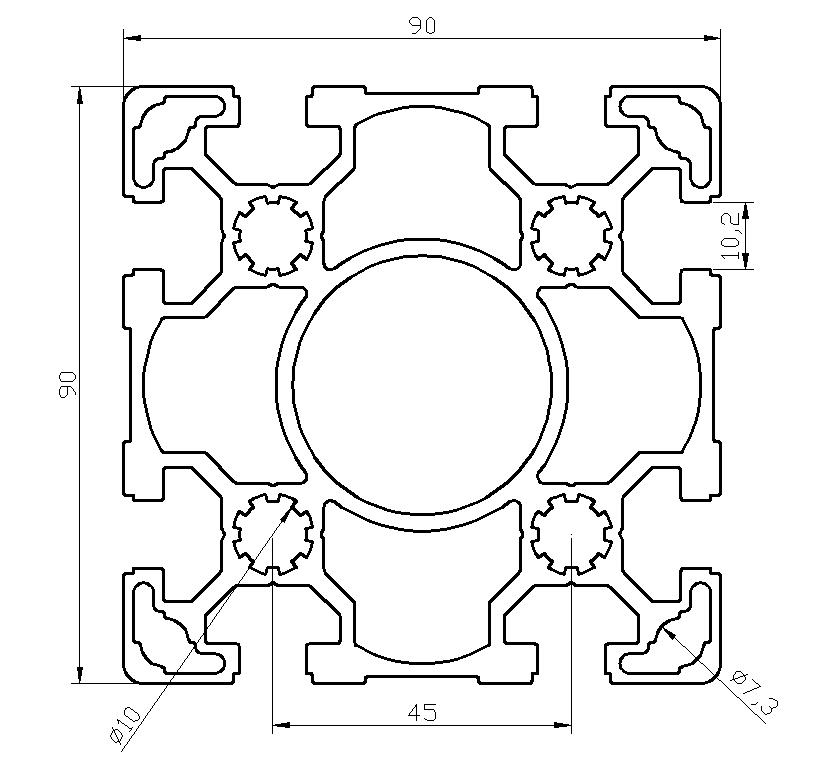 大量铝型材可供选择